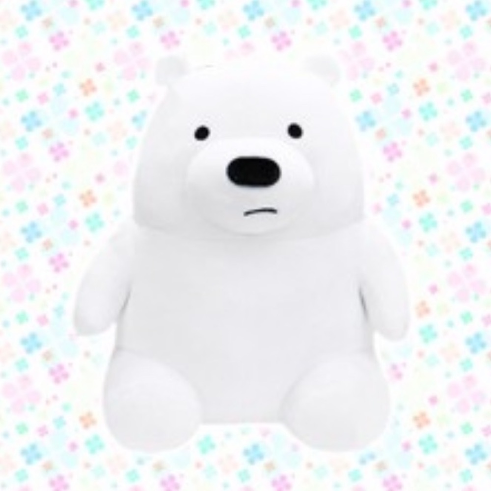 Toreba Japan We Bare Bears ice Bear plushy big
